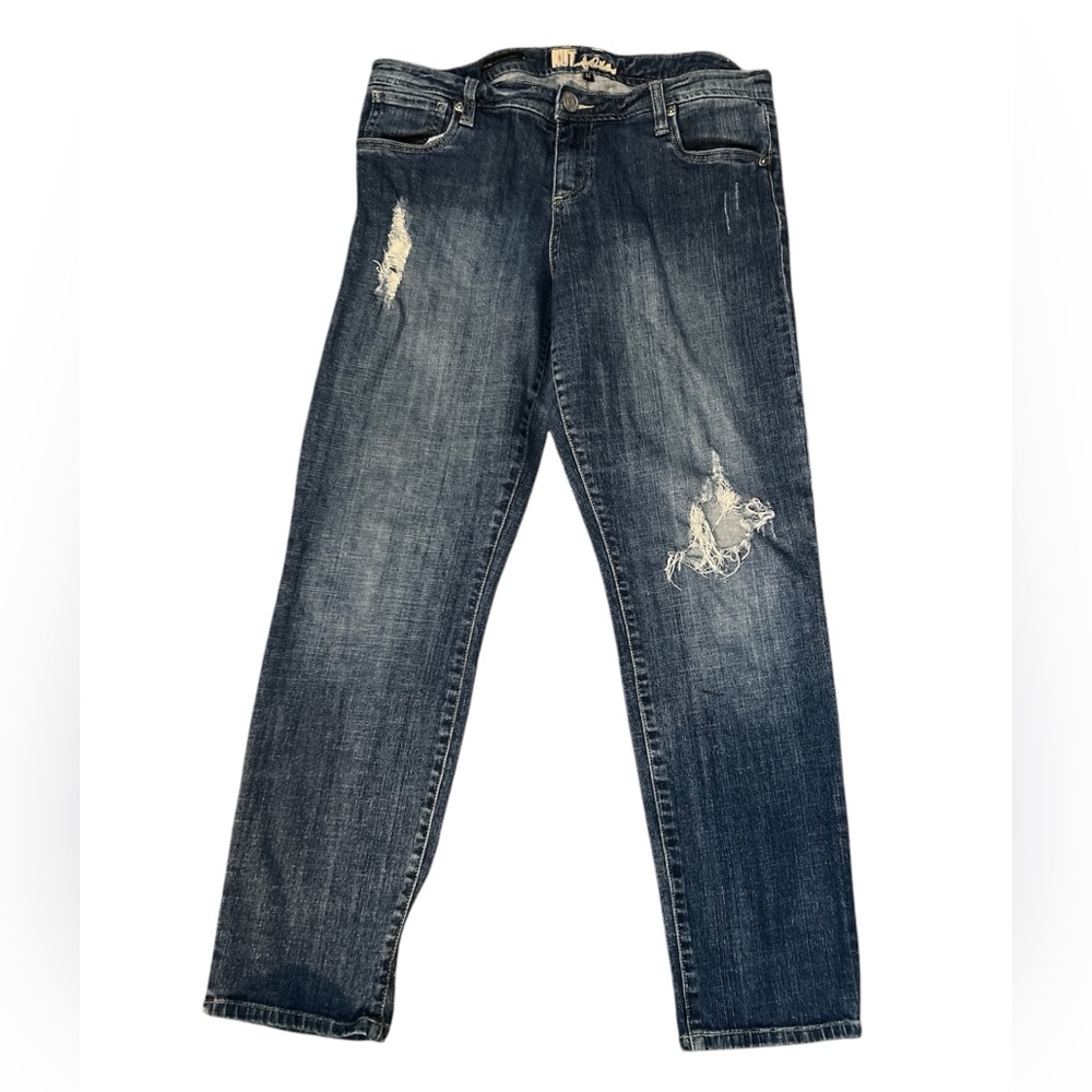 KUT From the Kloth Celine Slouchy Boyfriend Jeans Size 12